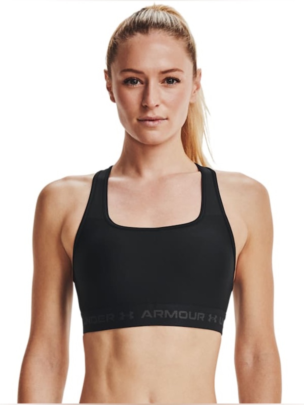 Under Armour Crossback Mid Compression Sports Bra
